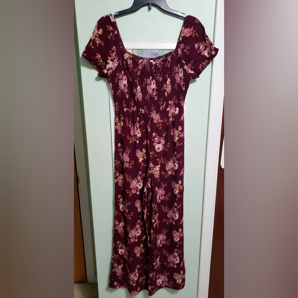 NWOT Xhilaration Floral Jumpsuit